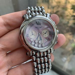 Happy sport chopard watch with 7 diomond